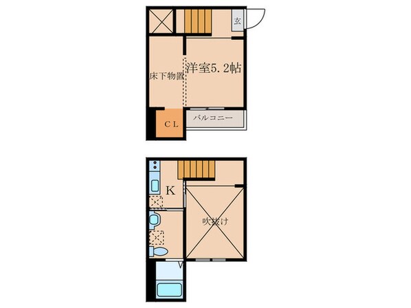 アドラブール新守山の物件間取画像